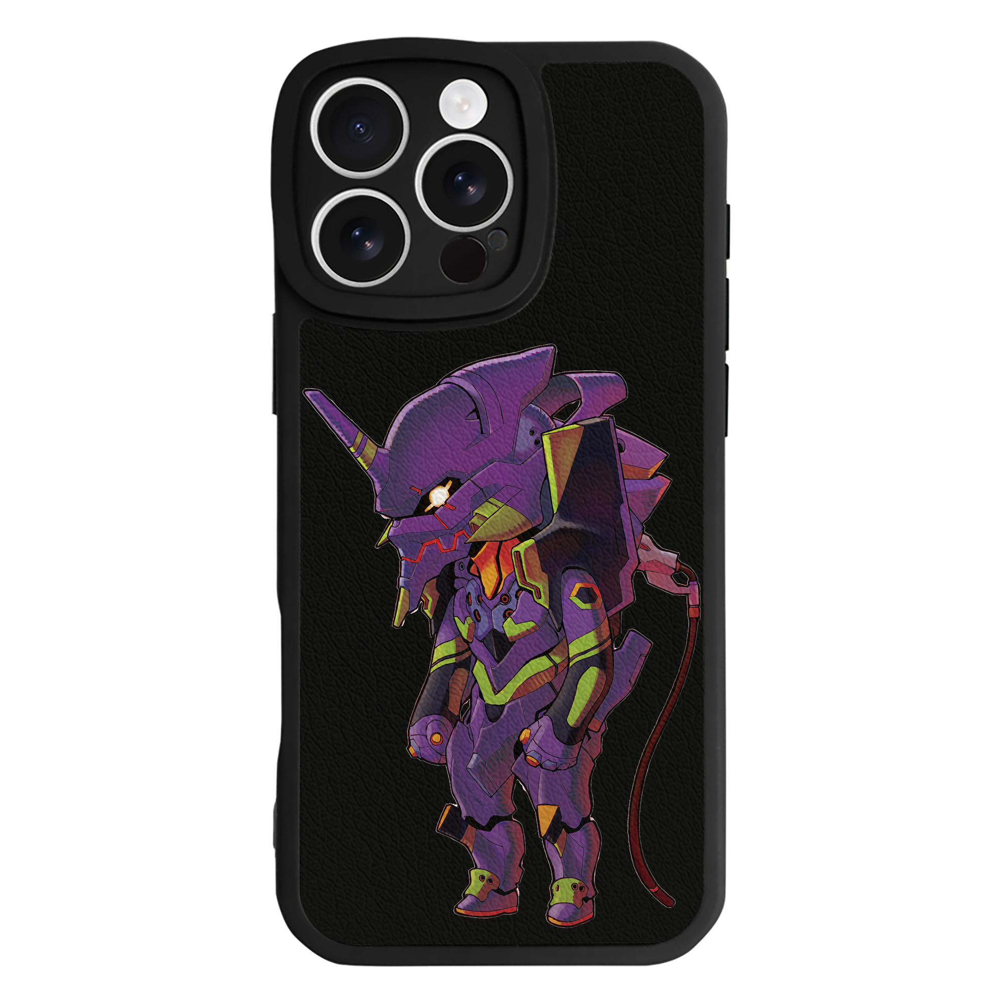（画像用） EVA 新世紀エヴァンゲリオン 【iPhone 16シリーズ対応】シリコンスマホケース（レザー調） 材質：シリコン